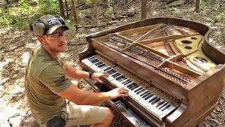 100 Year Old Grand Piano, totally not gonna shoot it... with Donut Operator