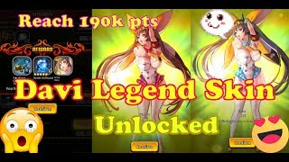 Destiny Child Global Unlock Davi Adult Red & Blue Costume!. Reach 190.000 pts