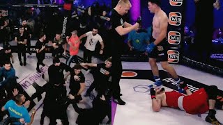 МАССОВАЯ ПОТАСОВКА ПОСЛЕ БОЯ НОВРУЗОВ - КАСЫМБАЙ! / ТЯЖЁЛОЕ СУДЕЙСКОЕ РЕШЕНИЕ