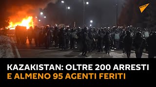 #Kazakistan: oltre 200 #arresti e almeno 95 agenti feriti