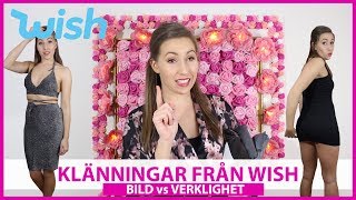 Bild vs. Verklighet | Klänningar från WISH