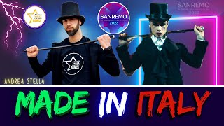 MADE IN ITALY || SANREMO 2023 || BALLI DI GRUPPO 2023 || Andrea Stella || ROSA CHEMICAL ||
