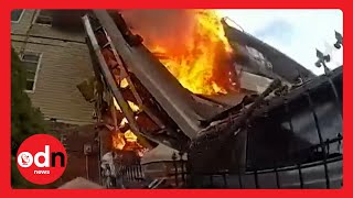 Deadly BLAST Topples Three-Storey Bronx Home
