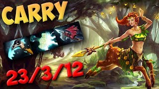 КЕРРИ КОЗА УНИЧТОЖИЛА ВРАГОВ! Carry Enchantress 7.22 в Доте 2