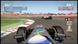 Онлайн чемпионат F1 2013 just-racing.ru Гран при Испании 2-лига