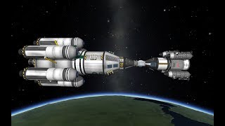 Kerbal Space Program. Собираем на орбите корабль на Еву.