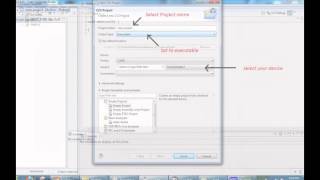 Making new Project in CCS (Code Composer Studio) from Texas instruments