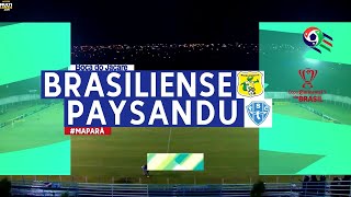 Brasiliense x Paysandu - GOLS - Copa do Brasil 2020