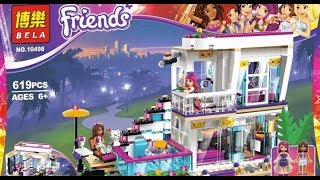 Having fun with Lego Friends: Livi's Pop Star House