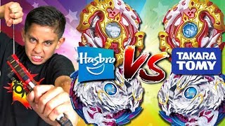 Beyblade Battle! Hasbro vs Takara Tomy : Requiem & Nightmare Duel!