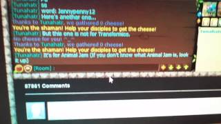 2 accounts 1 for Animal Jam 1 for Transformice