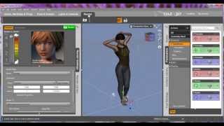 DAZ 3D. Часть 4. Практическая работа в DAZ Studio