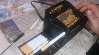Электрическая машинка для набивки сигарет.The electric machine for packing cigarettes POWERMATIC 2+