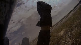 Падение с мотоцикла, компрессионный перелом позвоночника и госпитализация