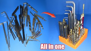 3D Printed all in one tools holder