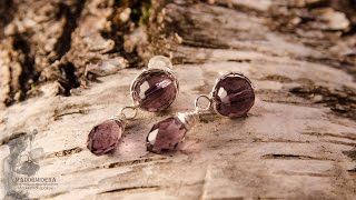 Серёжки гвоздики из проволоки Griffin Craft Wire