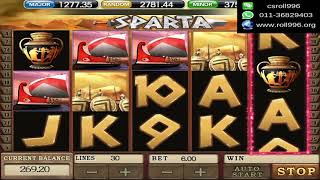 918Kiss Spartan - Super BIG WIN At Roll996