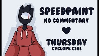 SPEEDPAINT: my cyclops girl