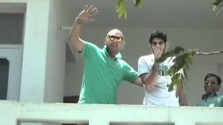 yuvraj with younger brother zoravar