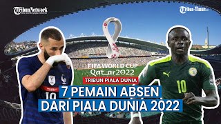 7 Pemain Bintang Absen dari Gelaran Piala Dunia Qatar 2022