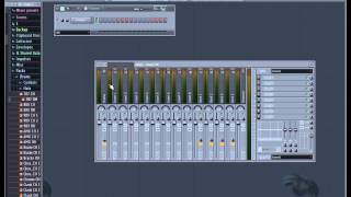 Fl Studio- Каналы в микшере
