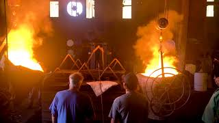The Sight and Sound of Molten Metal