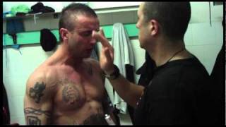 Back stage  spogliatoi Golden League 7 Italian Fighter