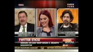Okan Bayülgen Melih Gökçek'e öyle bir soru sorduki.