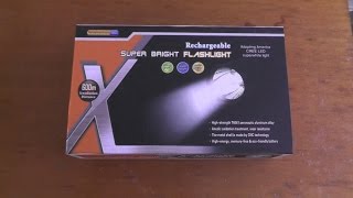 Обзор и тест фонаря Ultrafire C8