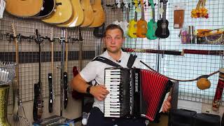 Аккордеон Hohner 3/4 Bravo III 72