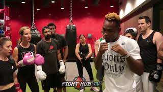 JERMELL CHARLO GIVES YOU A FREE BOXING LESSON ON FIGHTING