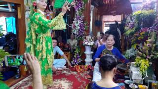 Hầu cực đẹp: Đồng thầy: Bùi Văn Hào - Hầu giá Chúa Nguyệt Hồ