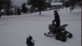 track de mini atv pour 125cc 2015