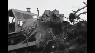 Т-100М и Т-100МГП тракторы. Пермская область, РСФСР (1974).