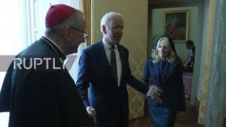 Holy See: "I am Jill's husband" - Pres Biden introduces himself to Catholic priest