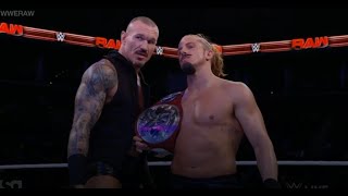 WWE Raw Riddle dressed as ORTON vs Dolph Ziggler 11/22/21