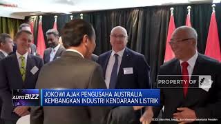 Jokowi Ajak Pengusaha Australia Kembangkan Industri Kendaraan Listrik