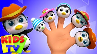 Penguin Finger Family | Cartoon Videos And Songs | Kindergarten Nursery Rhymes by Kids Tv