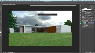 Artlantis 5 : Postproduction - Villa 1