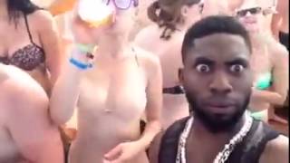 Funniest and Craziest Video in the world  Sexy Bikini Girl Milk Shake 2015