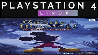 [ PS4 LINUX ] RPCS3 COMPILING Castle of Illusion Starring Mickey Mouse USING AMD JAGUAR LLVM-OpenGL