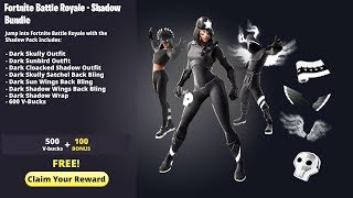 The *NEW* SHADOW LEGENDS PACK in Fortnite! (Season 9 FREE REWARDS)