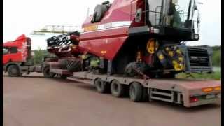 "ТатТрал" Перевозка комбайна ПАЛЕССЕ из г.Кирова