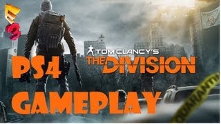 E3 2013 - THE DIVISION - ONLINE RPG OPEN WORLD - OMG (PS4 GAMEPLAY)