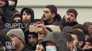 Belarus: ‘Take these people in’ - Lukashenko tells Germany, Poland as he visits migrants on border