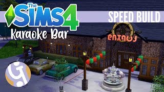 ? Family Karaoke Bar | Sims 4 Speed Build