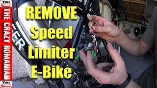 How to remove speed limiter Chinese Electric Bicycle - Ancheer