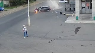 اغرب ما سترا عينك -حوادث سيارات غريبه جداا-لايفوتكم اشتراك الان2019