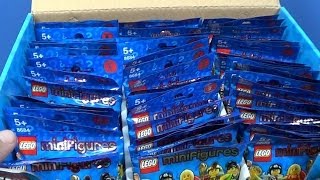 S2 Lego Minifigures Series 2 Case Unboxing All 60 Packs Opened Up!