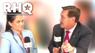 Mike Lindell Makes Interviewer Uncomfortable With His Rambling